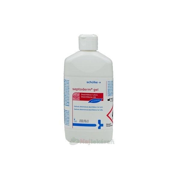 SEPTODERM GÉL dezinfekcia rúk 500ml