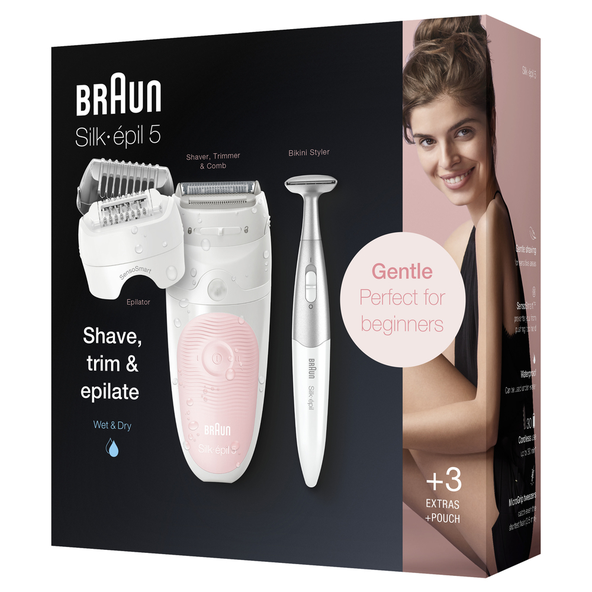 BRAUN losos. epilátor SILK-EPIL 5-820