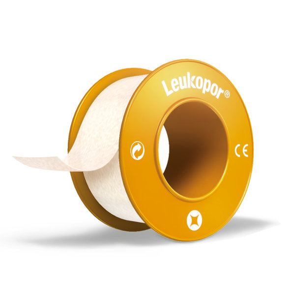 LEUKOPOR Náplasť na cievke 2,5cm x 5m