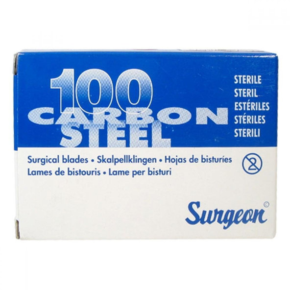 SKALPELOVÉ ČEPIELKY SURGEON č.20 sterilné  100ks