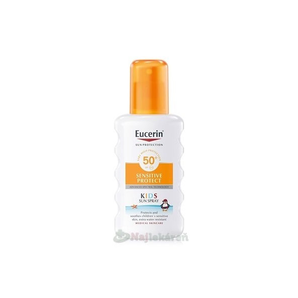Eucerin SUN SENSITIVE PROTECT SPF 50+ detský sprej 200ml