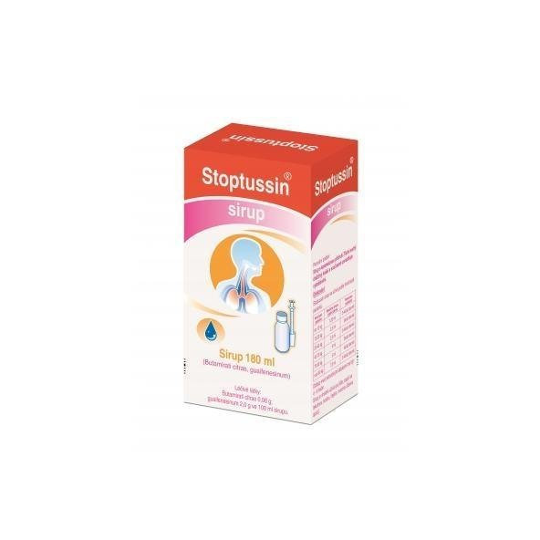 Stoptussin sirup na dráždivý kašeľ 180ml