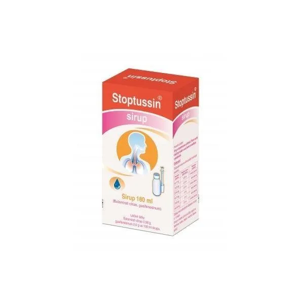 STOPTUSSIN sirup na dráždivý kašeľ 180ml
