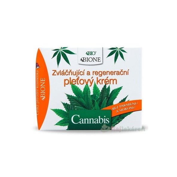 BIO Cannabis Hojivý a regeneračný PLEŤOVÝ KRÉM, 51 g