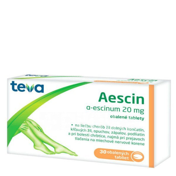 AESCIN Teva 20mg 30 tbl