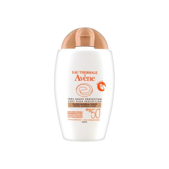 AVENE Tónovaný minerálny fluid SPF 50+ 40ml