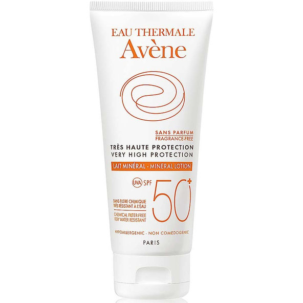 AVENE Minerálne mlieko SPF 50+ 100ml