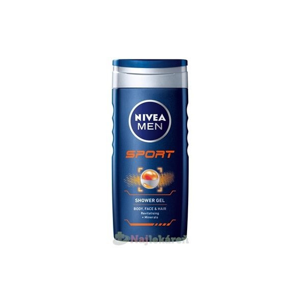 NIVEA MEN SPRCHOVÝ GÉL SPORT 250ml