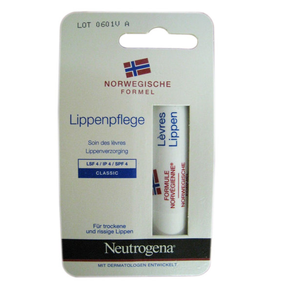 Neutrogena balzam na pery SPF 4, 4,8g