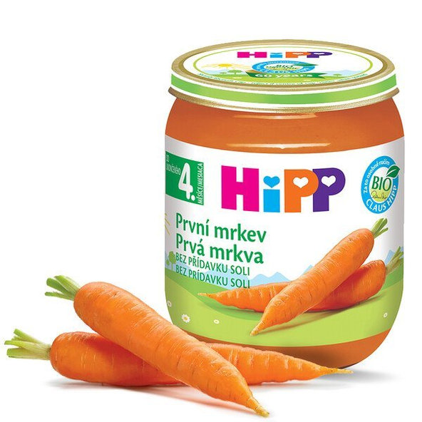 HiPP BIO zeleninový príkrm prvá mrkva 125g