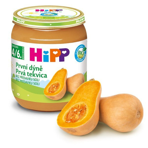 HiPP BIO zeleninový príkrm prvá tekvica 125g