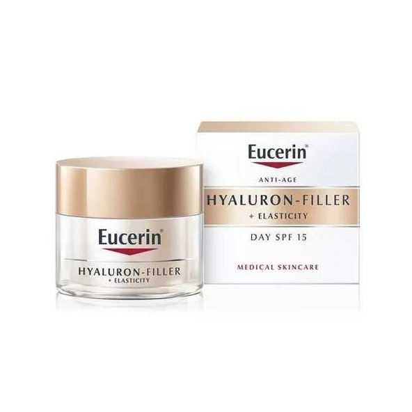 Eucerin HYALURON-FILLER+ELASTICITY SPF 15 denný krém 50ml