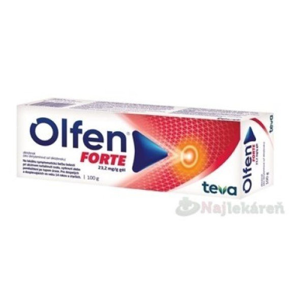 Olfen FORTE 23,2 mg/g gél na liečbu bolesti 100 g