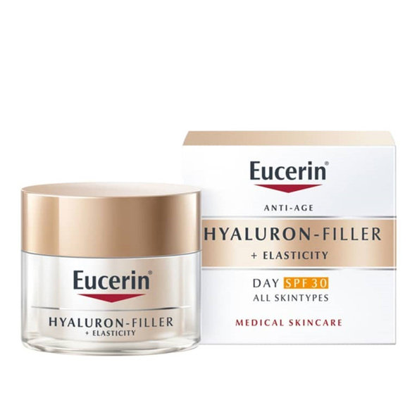 Eucerin HYALURON-FILLER+ELASTICITY SPF 30 denný krém 50ml