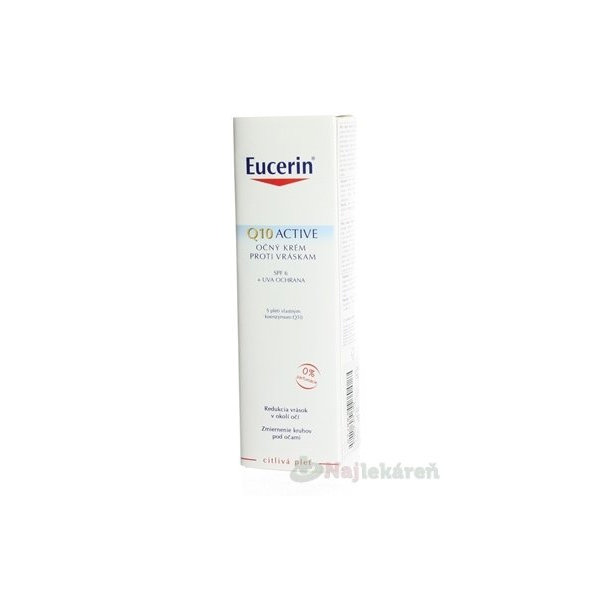 Eucerin Očný krém proti vráskam Q10 ACTIVE 15ml