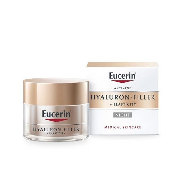 Eucerin HYALURON-FILLER+ELASTICITY nočný krém 50ml