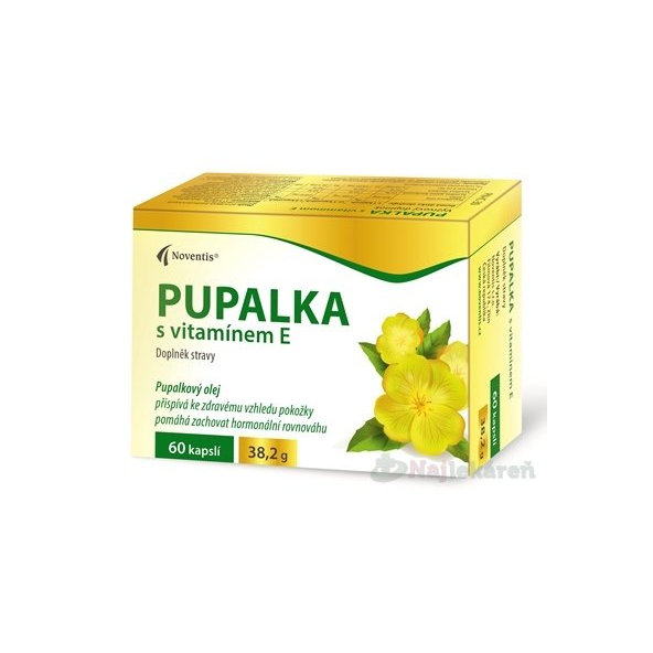 Noventis PUPALKA S VITAMÍNOM E 4x15ks