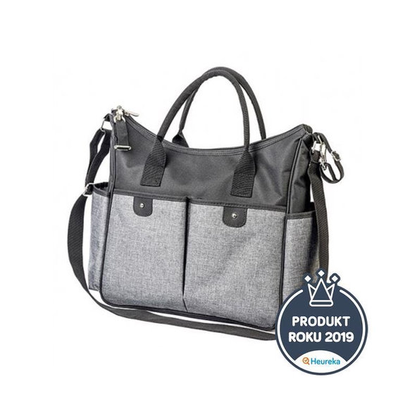 BABYONO Taška prebaľovacia So City! - black