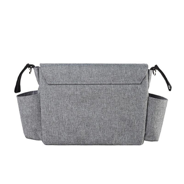 BEBEKINDOM Taška prebaľovacia Sara Grey Black