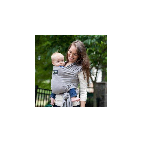 BOBA Nosič detí / šatka Boba Wrap - Grey