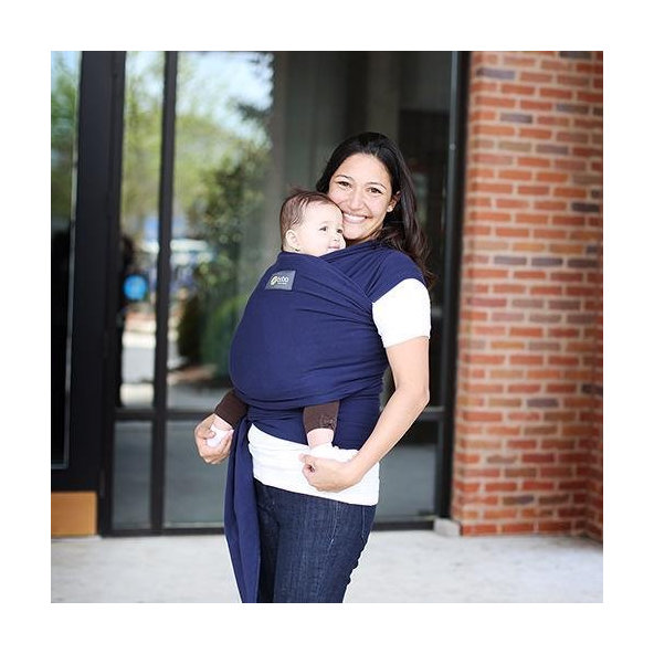 BOBA Nosič detí / šatka Boba Wrap - Navy Blue