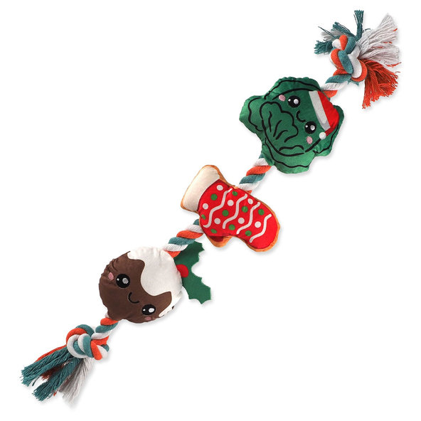 Hračka Dog Fantasy Winter Tale Set ozdoba pískacia 45cm