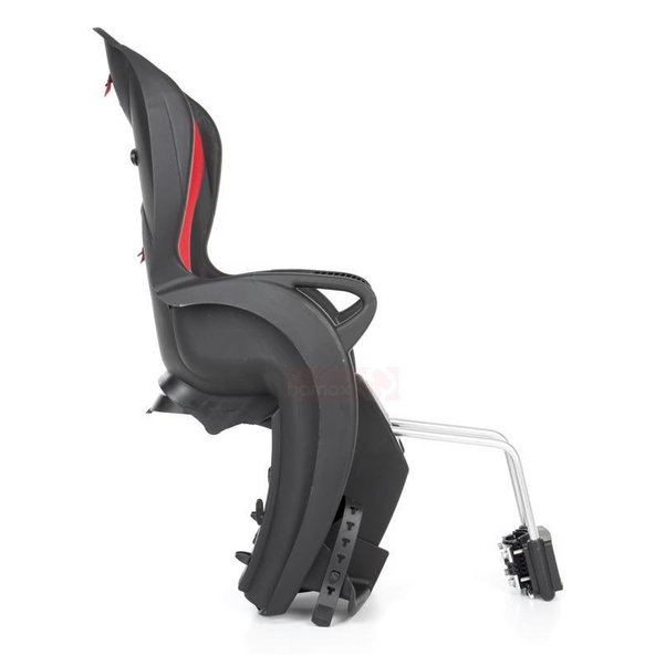 HAMAX Cyklosedačka Kiss Black/Red