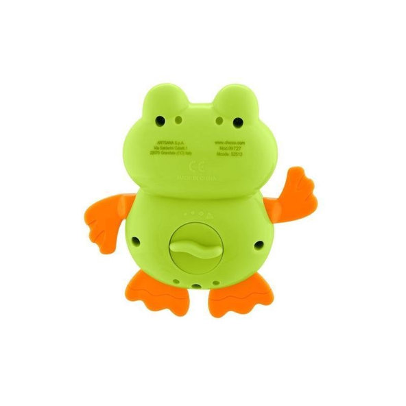 CHICCO Hračka do vody Plávajúca žaba 6m+