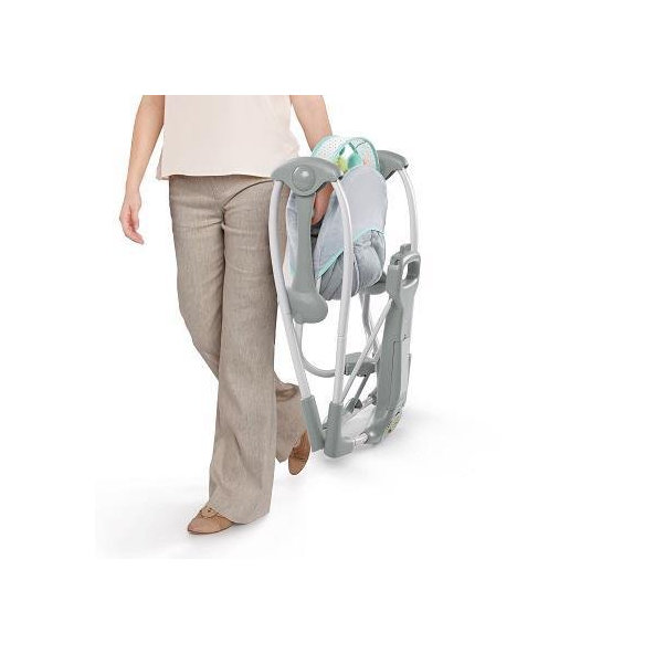 INGENUITY Hojdačka s melódiou Hoots&Hugs 0m+, do 9kg, 2019