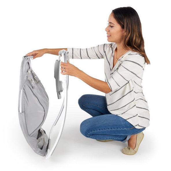 INGENUITY Húpatko vibrujúce s melódiou Cuddle Lamb 0m+ do 18kg, 2019