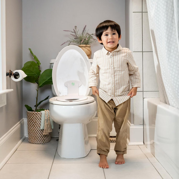 INGENUITY Redukcia na WC biela Flip & Sit™ 18m+