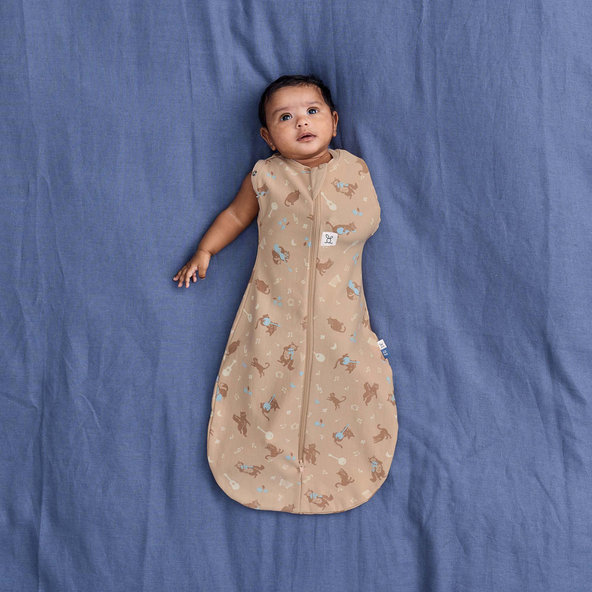 ERGOPOUCH Zavinovačka a vak na spanie 2v1 Cocoon Melody 0,2tog 3-6m