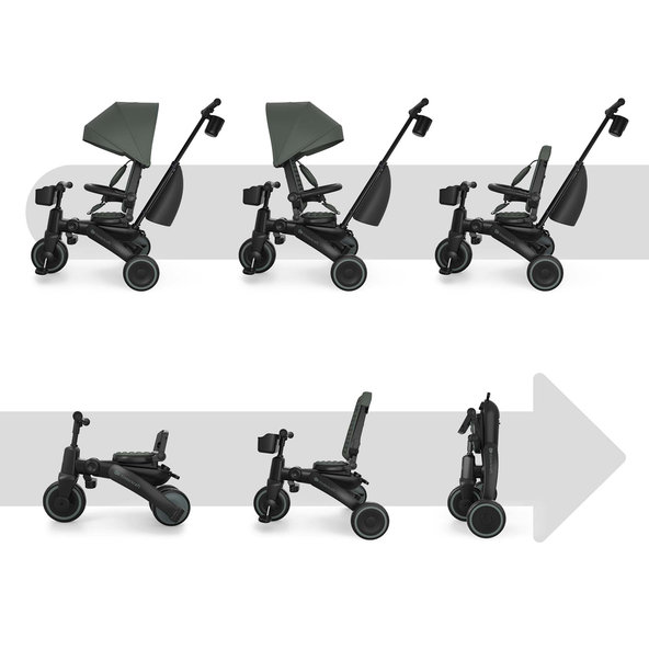 KINDERKRAFT Trojkolka Jazz 3 Green 9m+