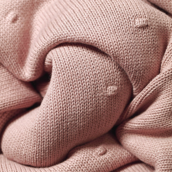 BABYONO Deka z prírodnej bavlny 75 × 100 cm 0m+ pink