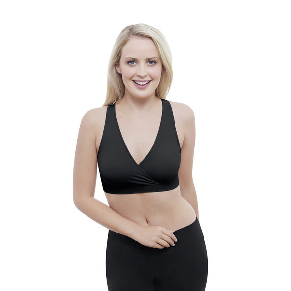 MEDELA Nočné dojčiace podprsenka biela L