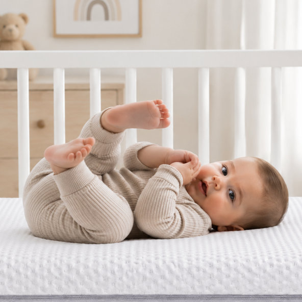 PETITE&MARS Glow Matrac detský ortopedický 120x60x10 cm