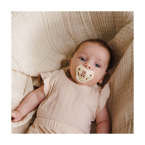 BABYONO Cumlíky silikónové anatomické 0-6m  2 ks