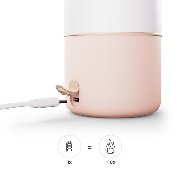 KINDERKRAFT Ohrievač mlieka a termoska Gaja 2v1 Beige