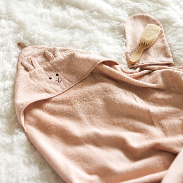 BABYONO Osuška bambusová Super Soft 100x100 cm Pink