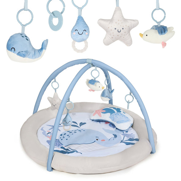KINDERKRAFT Deka hracia s hrazdičkou Cozyplay Nordic Breeze