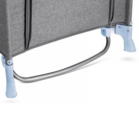 KINDERKRAFT Postieľka cestovná Joy s doplnkami Blue