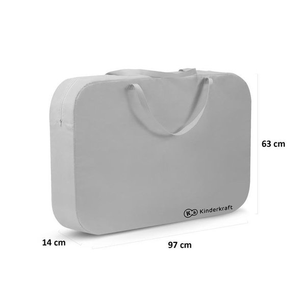 KINDERKRAFT Postieľka multifunkčná 4v1 Sofi Gray