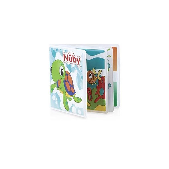 NUBY Prvá pískacia knižka do vody 4 m+