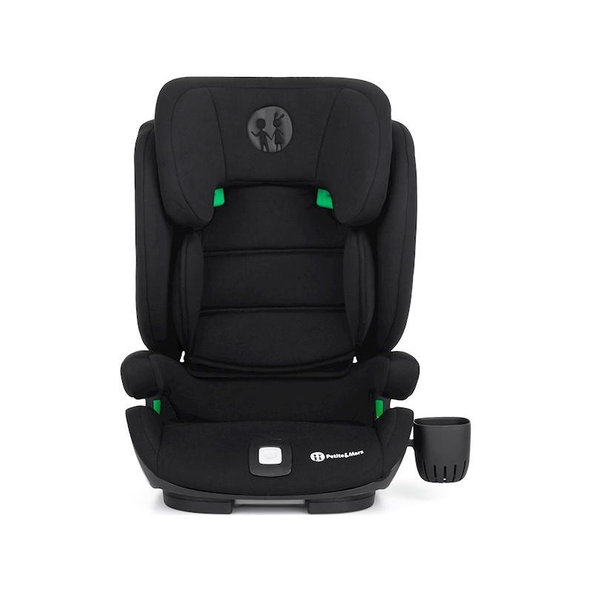 PETITE&MARS Autosedačka Elite Fix i-size 100-150 cm Lava Black