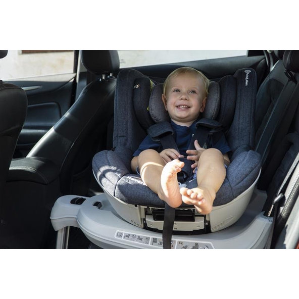 PETITE&MARS Autosedačka Reversal II (0-18 kg) Isofix - Grey