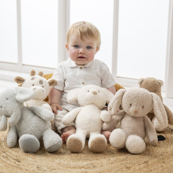 NATTOU Hračka plyšová Teddy myška 34 cm, 0m+