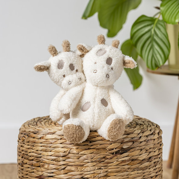 NATTOU Hračka plyšová Teddy žirafa 34 cm, 0m+