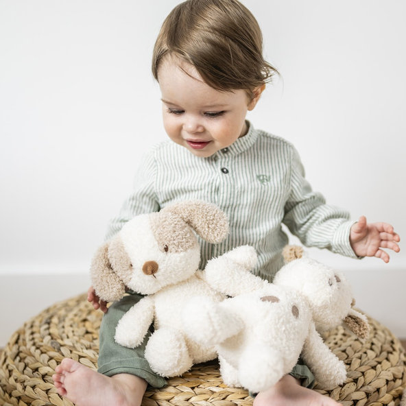 NATTOU Hračka plyšová Teddy psík 24 cm, 0m+