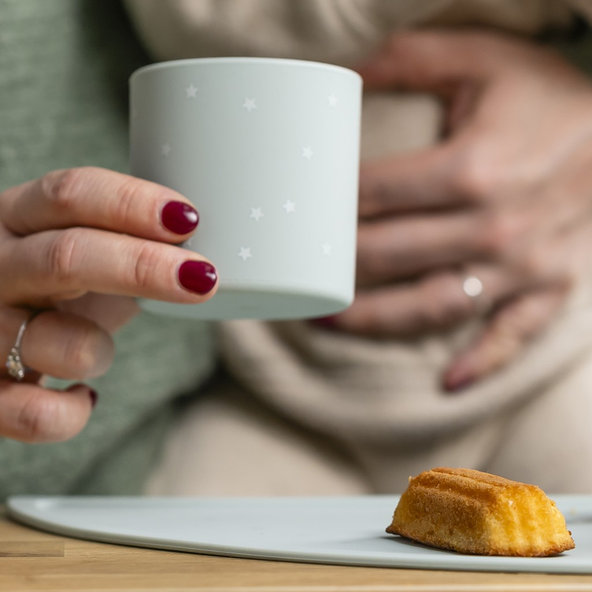 NATTOU Set jedálenský silikónový 4 ks, green