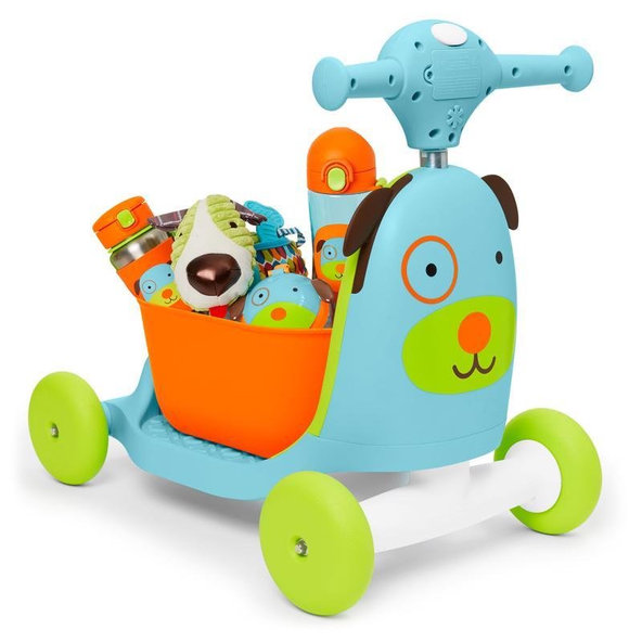 SKIP HOP Zoo odrážadlo 3v1 Ride-On Psík 12m+ do 20kg